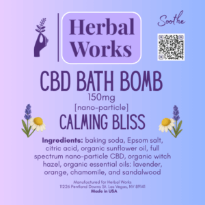 Calming Bliss Bath Bomb