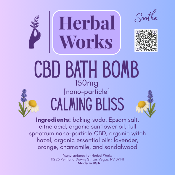 Calming Bliss Bath Bomb